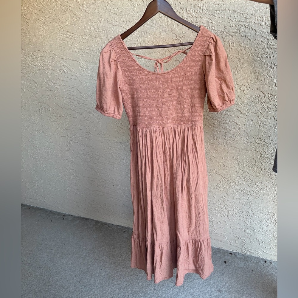 Little Cottonwood Dusty Rose Parker Dress